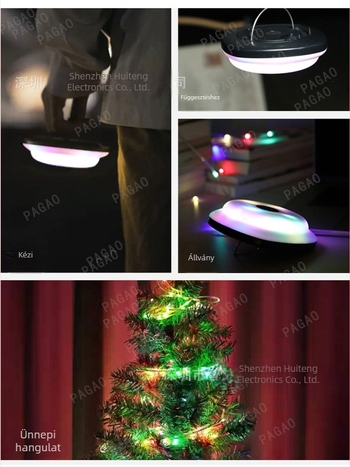 Pagao LED kemping lámpa USB töltéssel, 3,7V, 3W, modell PG-0472
