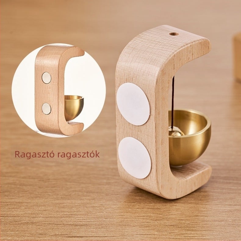 Fém ajtóharang, vákuumos rögzítés, kínai stílus