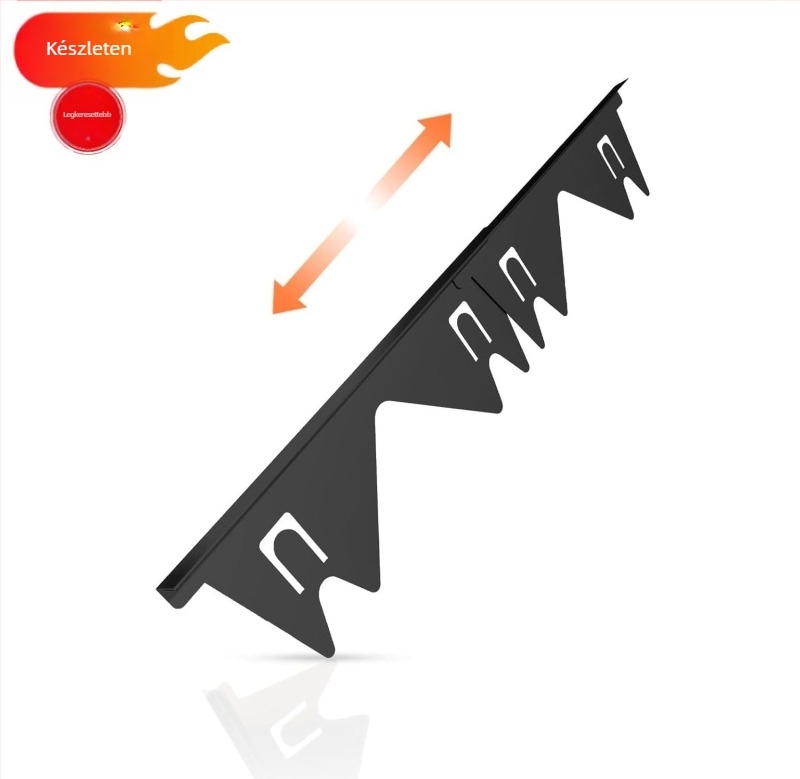 Rozsdamentes acél tömítő tábla a tűzhely és sütő közötti résekhez, modell 888-6, eredet Zhejiang, 2024-es megjelenés, szerelés nélkül