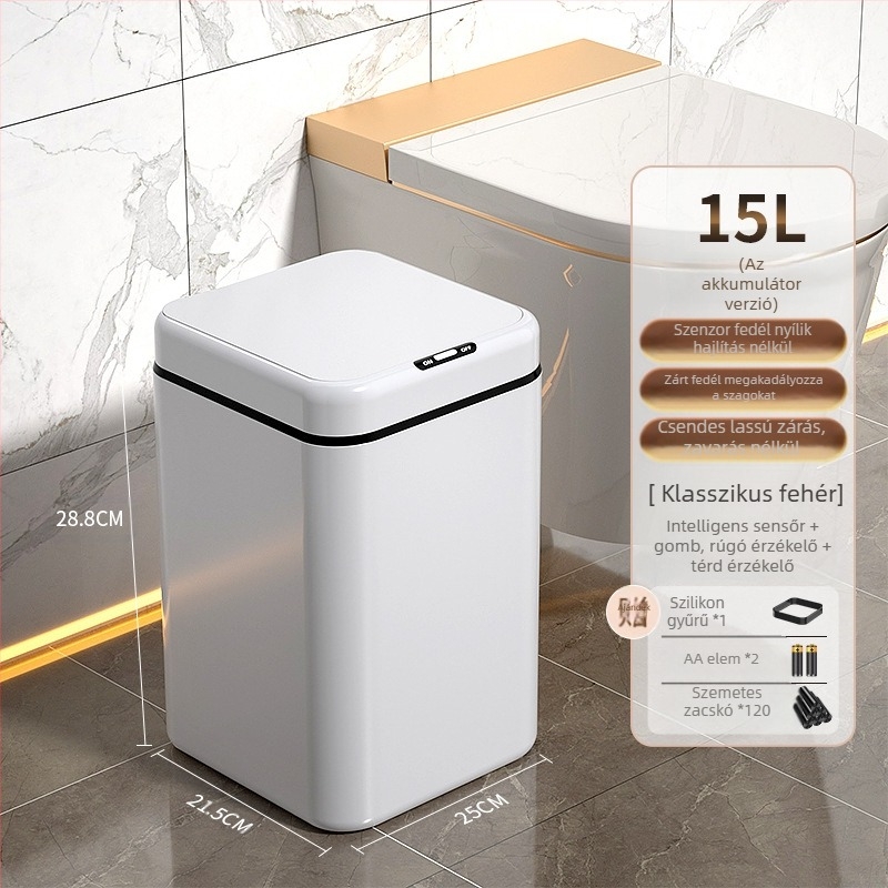 Intelligens kuka háztartási használatra – szenzoros, teljesen automata, műanyag, hosszú hengerszerű forma, 100% új anyag