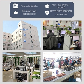 Yaopeng réz zuhanykészlet, falra szerelhető, kerek alakú, vákuum bevonat, funkciók: permetezés, masszázs, eső