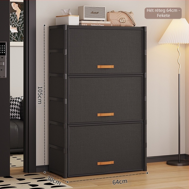 Hálószobai cipősszekrény – többszintes, többfunkciós, por- és nedvességálló, megerősített, nagy kapacitású (többszintes; többfunkciós; por- és nedvességálló; megerősített; nagy kapacitású)