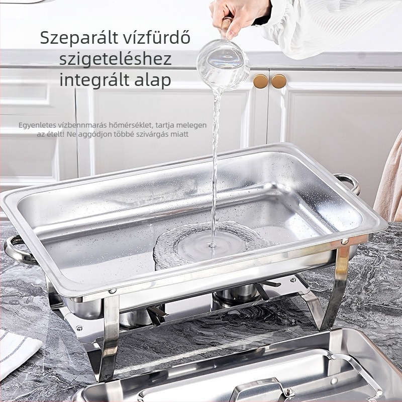 Összecsukható rozsdamentes acél büfé tűzhely szállodák számára (Anyag: rozsdamentes acél; Alkalmazási terület: szállodák éttermek menzák; Stílus: modern egyszerű; Testreszabás: elérhető; Kézműves: Nem)