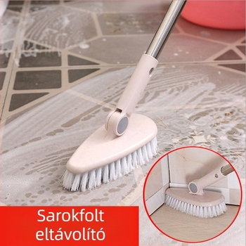 Mágikus háztartási seprű – műanyagból, padlókaparóval és szivaccsal fürdőszobába