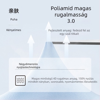 Magas derekú, varrás nélküli jóga rövidnadrág, gyors száradást biztosít, poliészter-elasztán keverék 82,5%/17,5%, rövid, nőknek