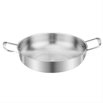 Koreai stílusú vastagfalú rozsdamentes acél tészta- és levesfazék, háztartási használatra, nem elektromos, általános tűzhelyhez