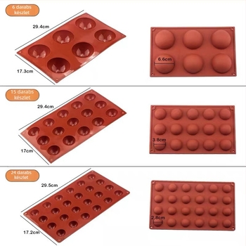 Szilikonból készült tortaforma, kör alakú, tömeges csomagolás; modern minimál stílus; 2020-ben kiadva.