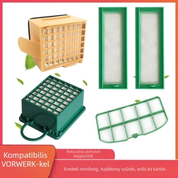 VK135/VK200-kompatibilis porszívó szűrőháló V-orwerkhez, modell: v-orwerk, univerzális használat, 101–150 m² lefedettség
