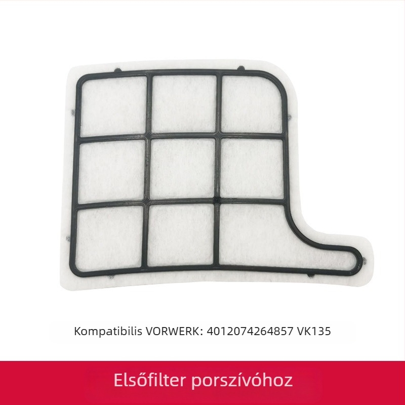 VK135/VK200-kompatibilis porszívó szűrőháló V-orwerkhez, modell: v-orwerk, univerzális használat, 101–150 m² lefedettség