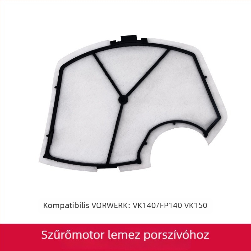 VK135/VK200-kompatibilis porszívó szűrőháló V-orwerkhez, modell: v-orwerk, univerzális használat, 101–150 m² lefedettség