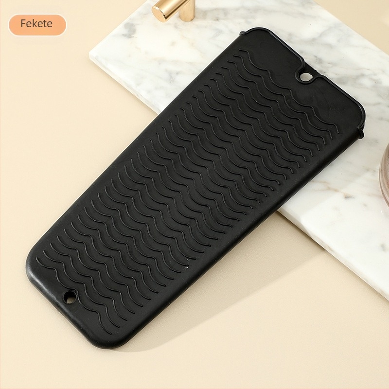 TPR hőszigetelő burkolat hajvasaló és göndörítő számára, hordozható hővédő sapka és tároló táska (Márka: Taylor; Eredet: Yiwu; Anyag: TPR; Alkalmazás: curling iron anti-scald)