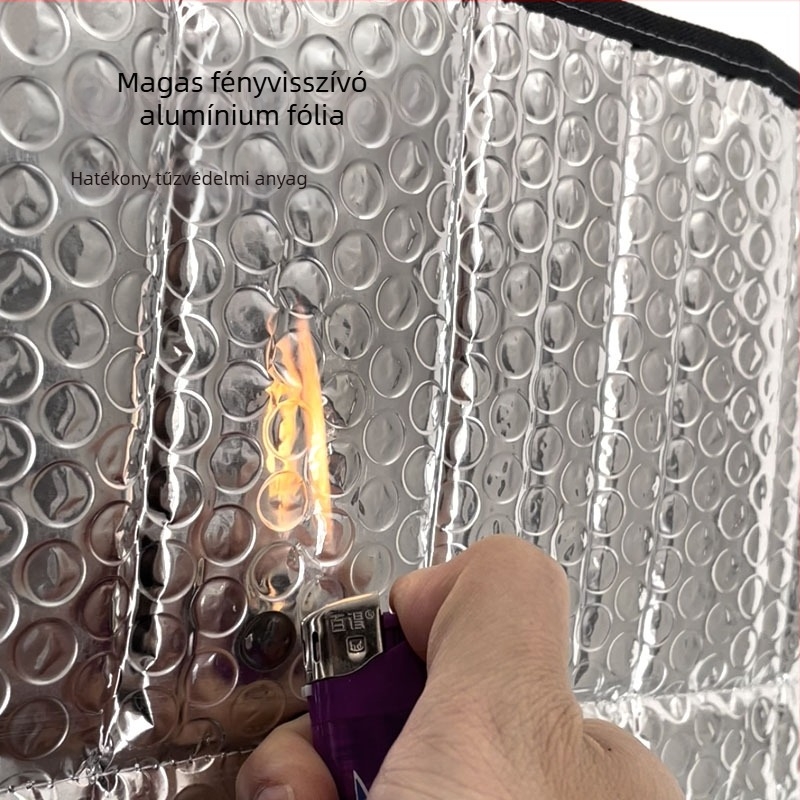 Kültéri klímaberendezés egységének védőburkolata, modell P66D; erős mágneses rögzítés; automata működés; vízálló; cseppmentes védelem