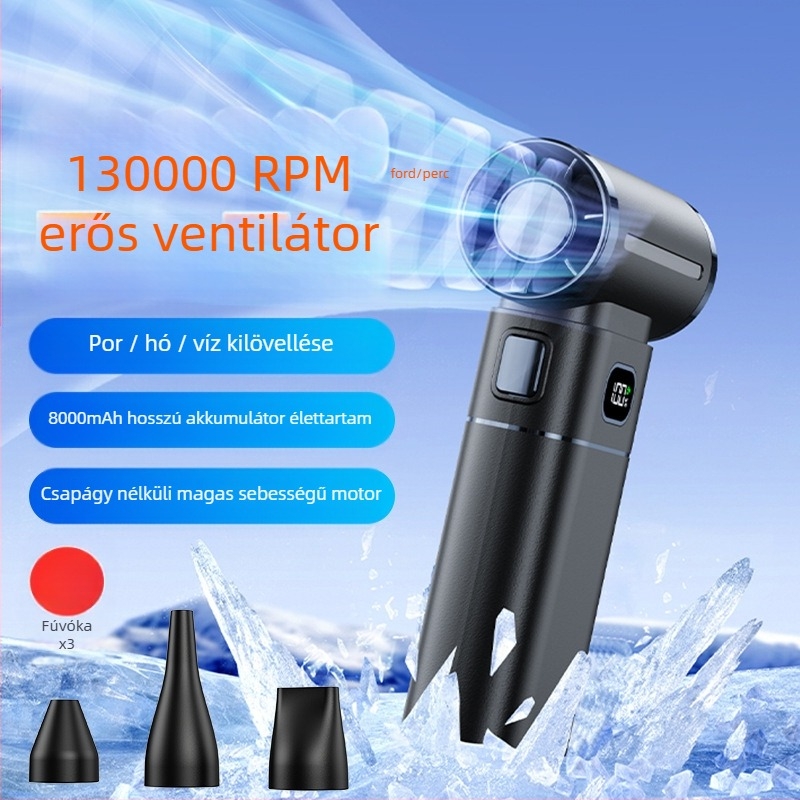 Kézi Turbo Turbine por- és vízsugárzó pisztoly autómosáshoz — Healthy Photo