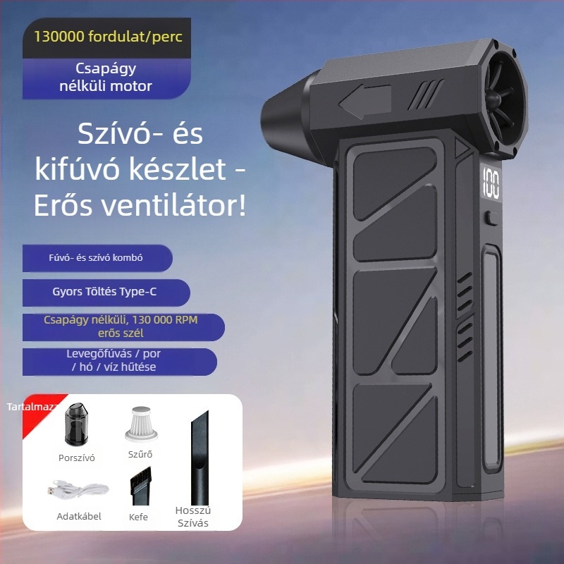 Kézi Turbo Turbine por- és vízsugárzó pisztoly autómosáshoz — Healthy Photo