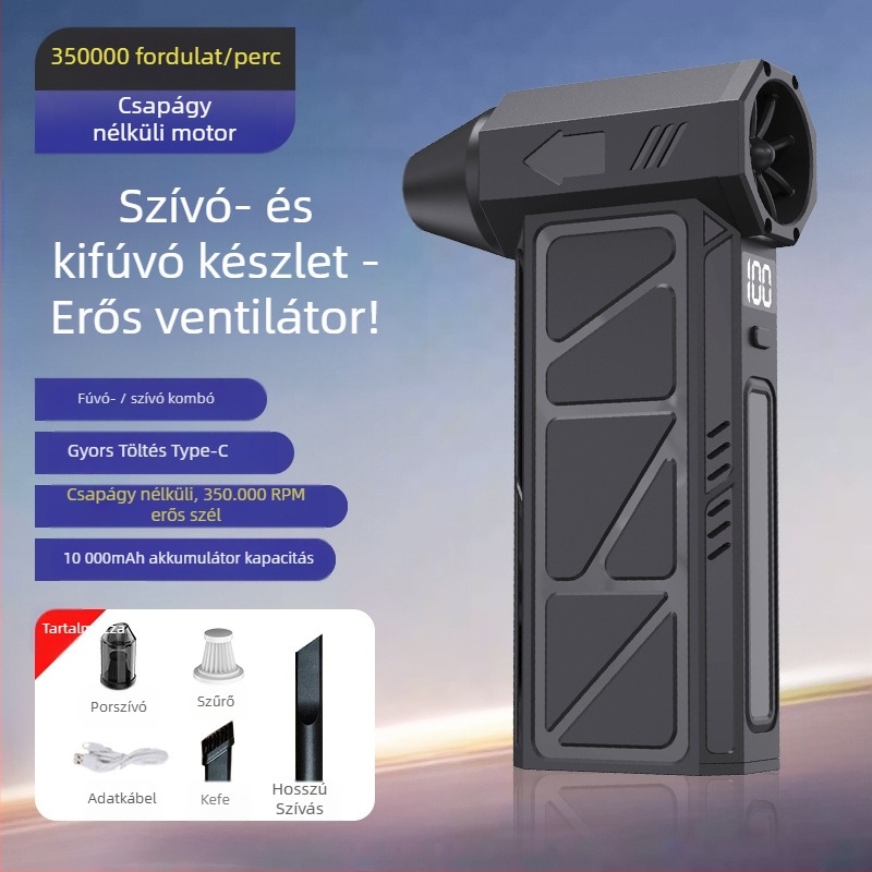 Kézi Turbo Turbine por- és vízsugárzó pisztoly autómosáshoz — Healthy Photo