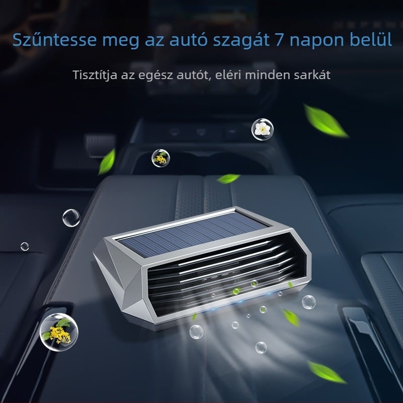 Autóba ozonizáló légtisztító, Modell 8813, USB tápegység (5V), 2W, Aktív oxigén 40 mg, Negatív ionok 100000