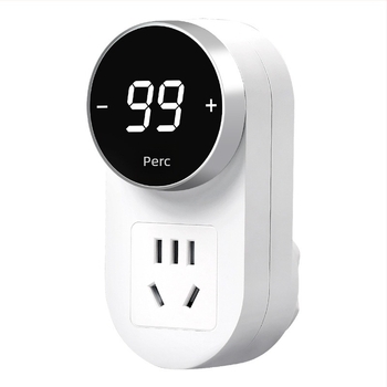 Kailan időzítő dugaszolóaljzat, túláram elleni védelemmel, töltésvédelmet otthoni eszközök és telefonok számára, automatikus kikapcsolás visszaszámlálással