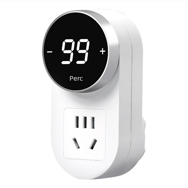 Kailan időzítő dugaszolóaljzat, túláram elleni védelemmel, töltésvédelmet otthoni eszközök és telefonok számára, automatikus kikapcsolás visszaszámlálással