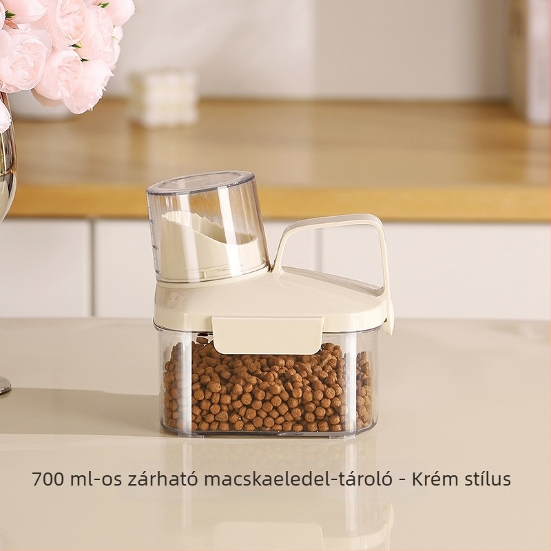 Enjoy Things élelmiszer-minőségű gabona, bab és rizs tároló | zárható, nedvességálló és rovarmentes | PET műanyag