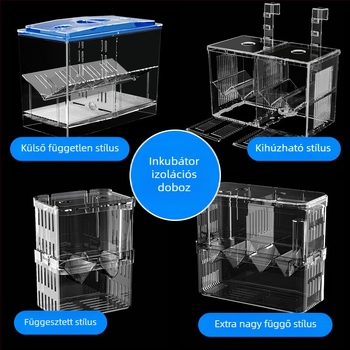 Akril Fry kelődoboz izolációhoz és tenyésztéshez – Haolong Hl58