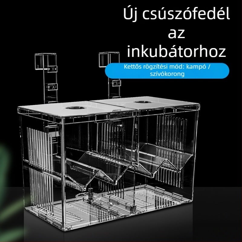 Akril Fry kelődoboz izolációhoz és tenyésztéshez – Haolong Hl58