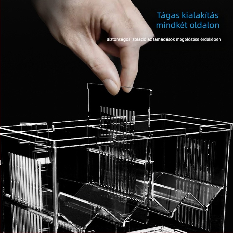 Akril Fry kelődoboz izolációhoz és tenyésztéshez – Haolong Hl58
