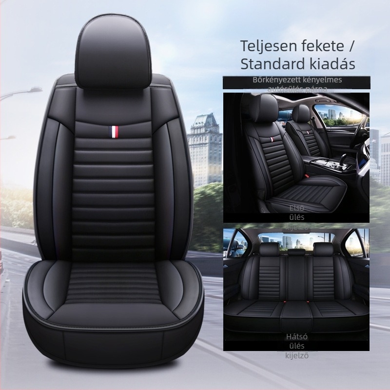 Ötüléses autóülésvédő, teljes lefedés, négy évszakos, kopásálló és tartós; anyag: pamutvászon; súly: 6 kg; testreszabható feldolgozás; licencelt magáncímke elérhető
