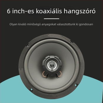 Autóhifi koaxiális hangsugárzó TS-606, 4 Ω, 500 W, 60 Hz-20 kHz, 93 dB