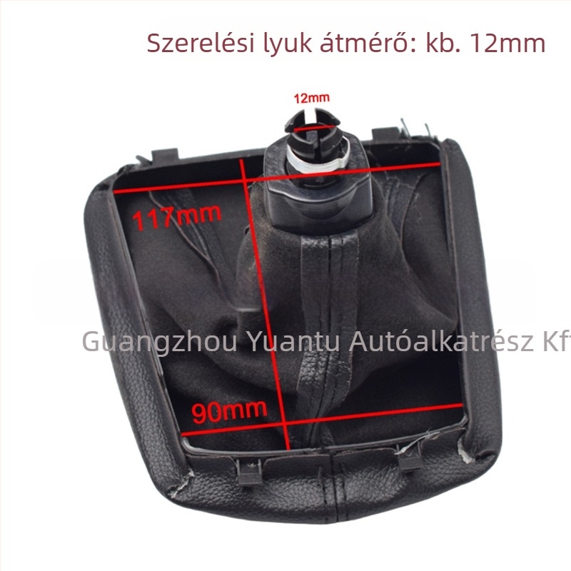 Porvédő sapka váltókarhoz SK-SKD-11, Skoda Octavia II A5/A6 2004-2013 (2004-2012 kompatibilis)