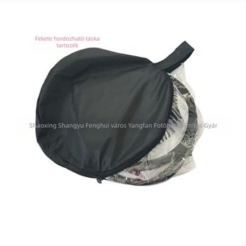 Sávos reflexiós tábla fotózáshoz – összecsukható, hordozható difúziós panel kockás mintázattal