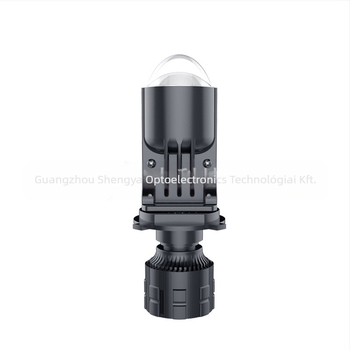 H4 LED autó lámpa kettős lencsével és fisheye fókuszú fényszóró, 40W, 13.6V, 8000 lm, IP68