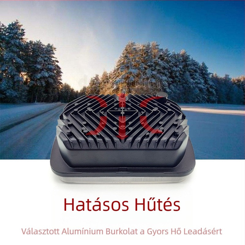 LED Wrangler sorozat első lámpa, 69W, 10-36V, 7100 lm, 6000K, LED 3232