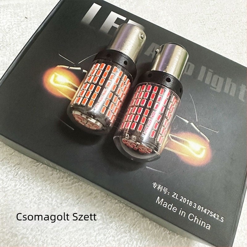 QCXD-010 LED féklámpa autókhoz, 12V, 25.5W, 2805LM, hosszú burkolat