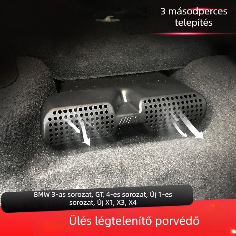 X3/X4 alatti ülés alatti légkivezető porvédő sapka