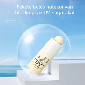 Ötágú mini esernyő, ultrakönnyű, kézi nyitás, 6 bordás keret rostból, tengely ötvözet, 210T anyag, UPF 50+