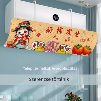 Légkondicionáló szélvédő - szélálló, állítható, falra szerelhető, univerzális, újrahasználható