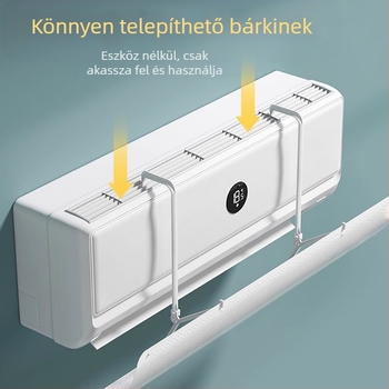 Légkondicionáló szélvédő - szélálló, állítható, falra szerelhető, univerzális, újrahasználható