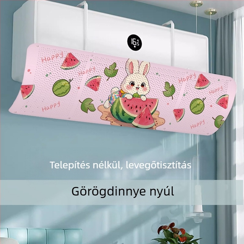 Légkondicionáló szélvédő - szélálló, állítható, falra szerelhető, univerzális, újrahasználható