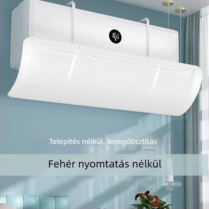 Légkondicionáló szélvédő - szélálló, állítható, falra szerelhető, univerzális, újrahasználható