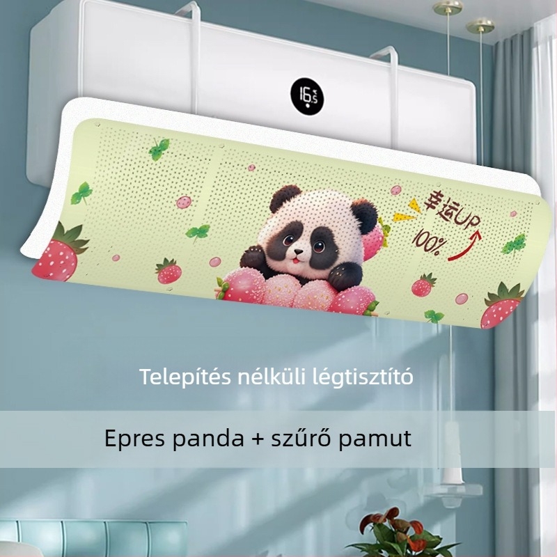 Légkondicionáló szélvédő - szélálló, állítható, falra szerelhető, univerzális, újrahasználható