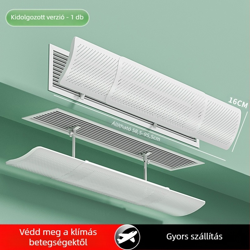 Klímaberendezés kimeneti légterelő, modell 985, anyag: selyemvirág, hálószobába való