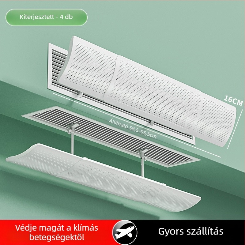 Klímaberendezés kimeneti légterelő, modell 985, anyag: selyemvirág, hálószobába való