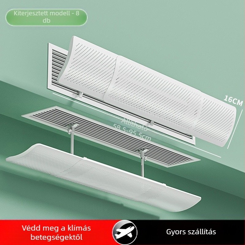 Klímaberendezés kimeneti légterelő, modell 985, anyag: selyemvirág, hálószobába való