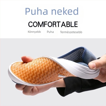 Női vászon slip-on cipő, alacsony bokájú, vászon felsőrész, pamut bélés, injektált műanyag talp