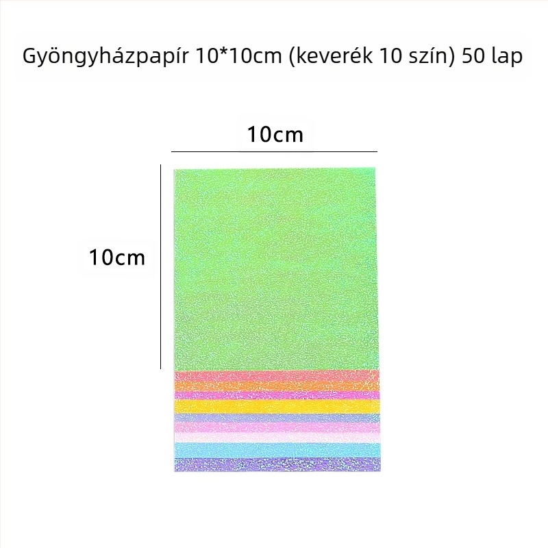 Origami papír kézművesekhez — bevont papír, márka Bile, stílus könnyed lux, kategória: egyéb papírkézműves termékek, anyag: papír