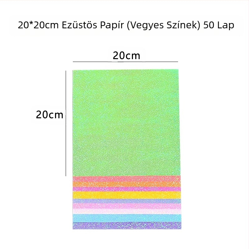 Origami papír kézművesekhez — bevont papír, márka Bile, stílus könnyed lux, kategória: egyéb papírkézműves termékek, anyag: papír