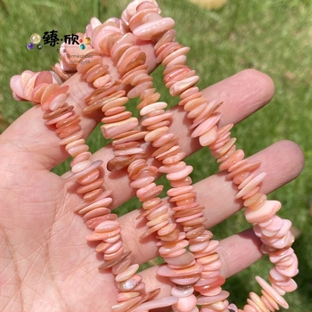 Bohem stílusú színes kagylóhéj gyöngyök, 7–14 mm, félkész ékszer alkatrész, 38 cm hosszú