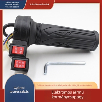 Elektromos jármű kormányrész sebességszabályzó – Univerzális kompatibilitás, kormányhoz való kiegészítő, előre és hátra