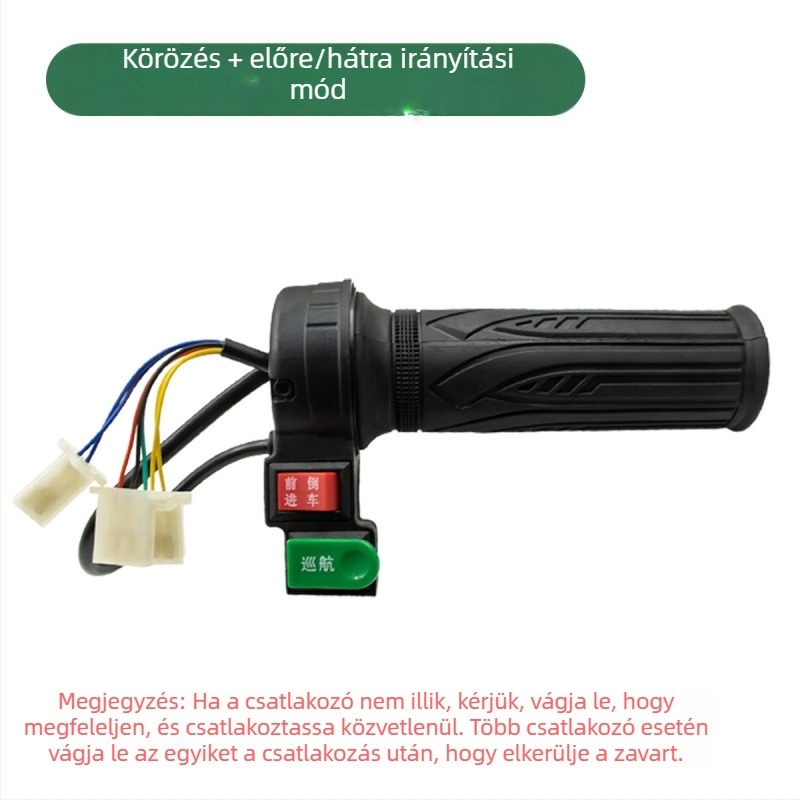 Elektromos jármű kormányrész sebességszabályzó – Univerzális kompatibilitás, kormányhoz való kiegészítő, előre és hátra