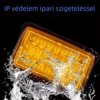Több‑LED spotfény járművekhez – 144W, 12–80V, IP67, repülőipari alumínium, 30000 óra élettartam